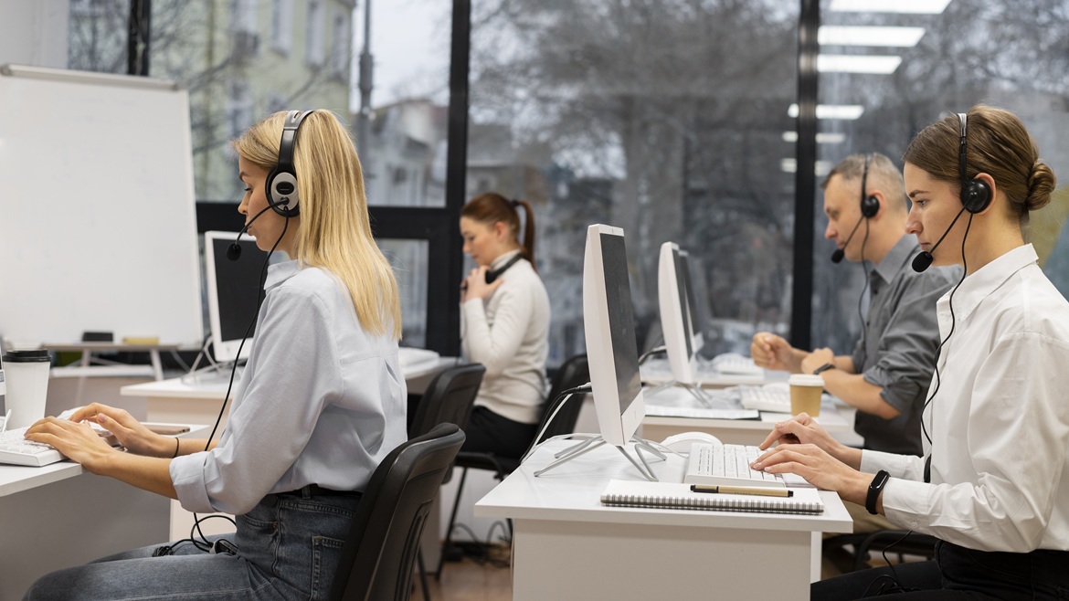 Collaborateurs call-center